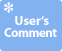 User's Comment